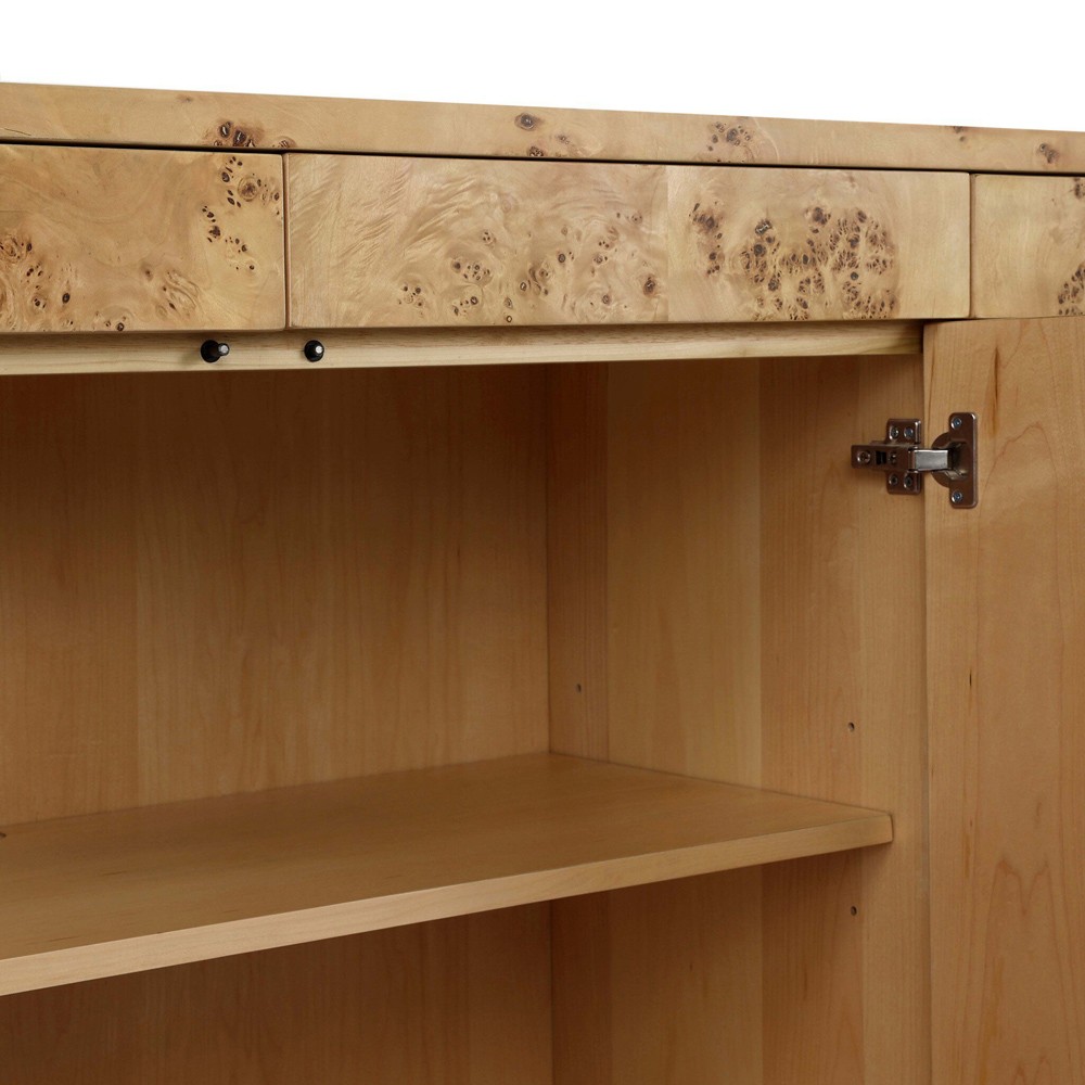 Mullins Modern Classic Natural Burl Sideboard|