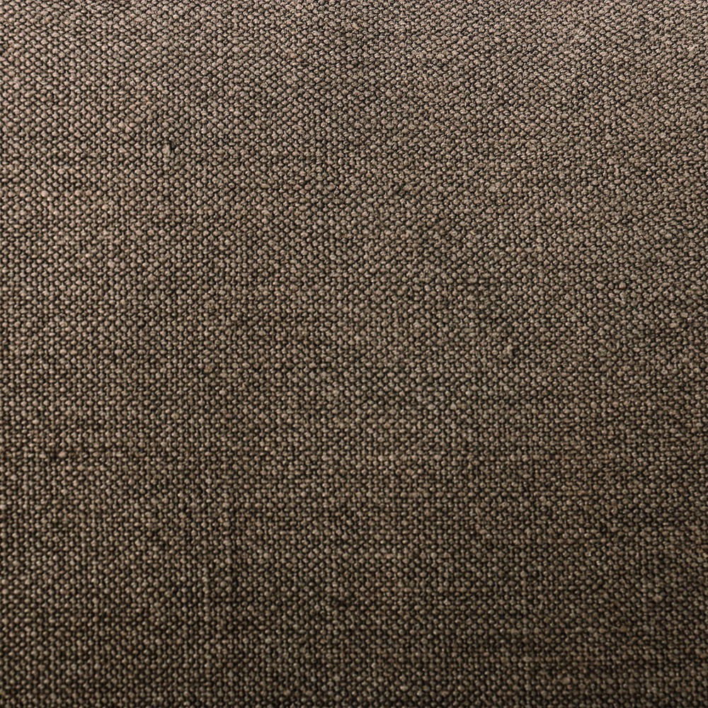 Levi Modern Classic Broadway Coffee Linen Glider Swivel Chair|