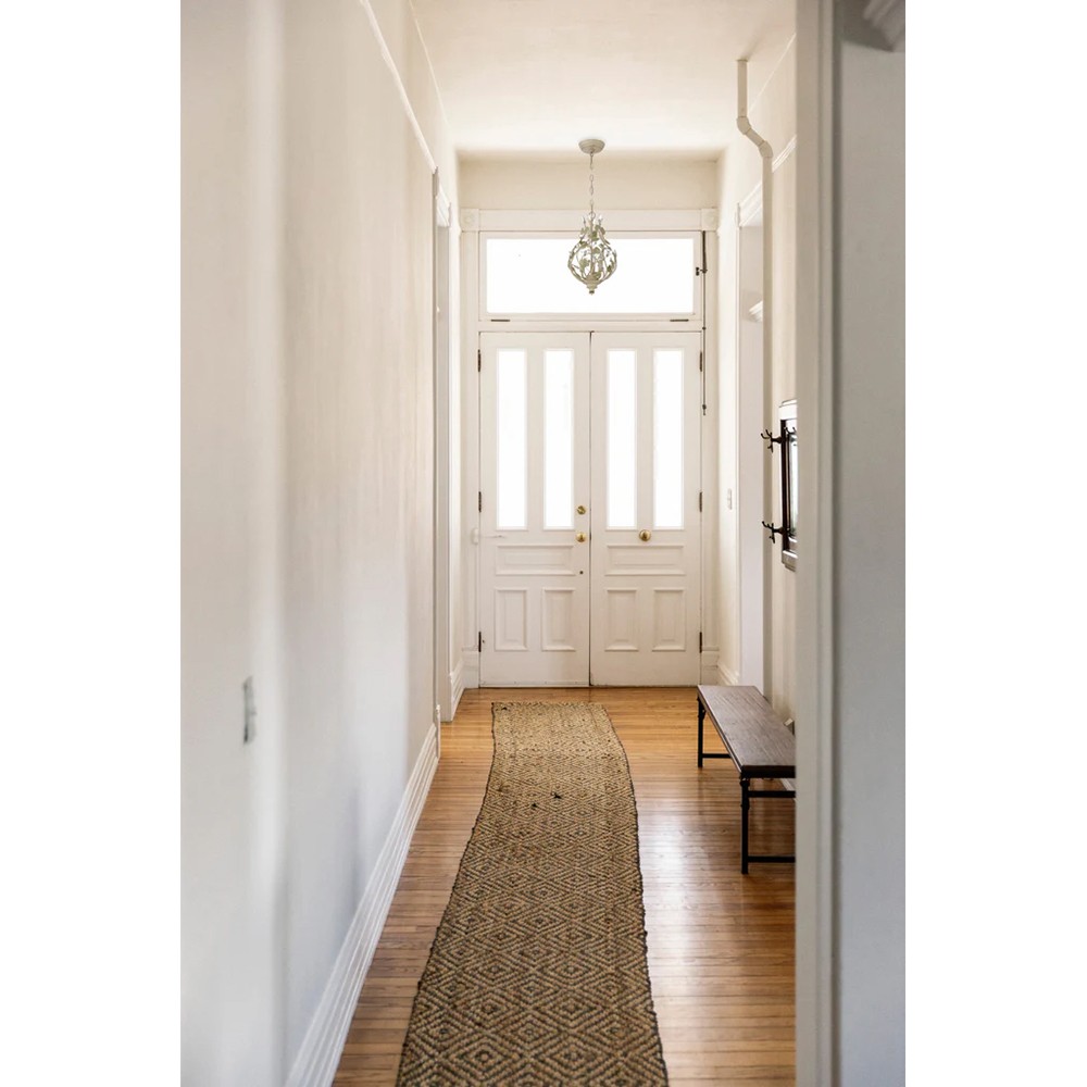 Ava French Country Champagne Green Leaf Crystal Mini Chandelier|