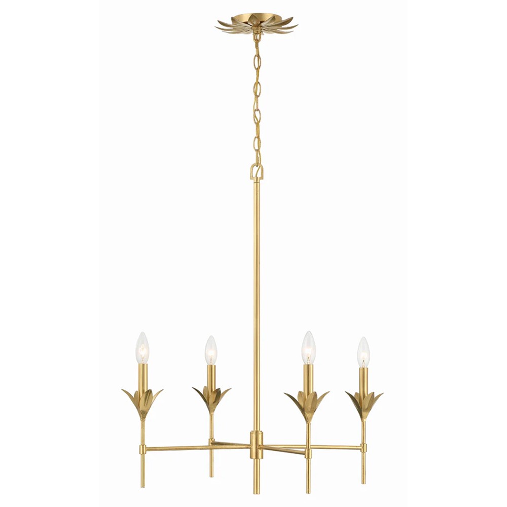 Liora Updated Traditional White Silk Shade Antique Gold Chandelier|