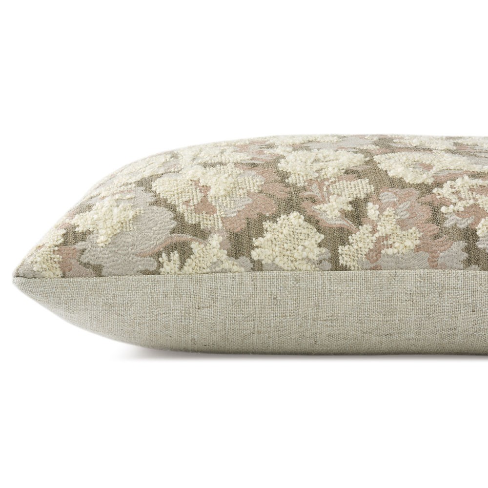 Reese Scallop Embroidered Throw Pillow - 22x22|