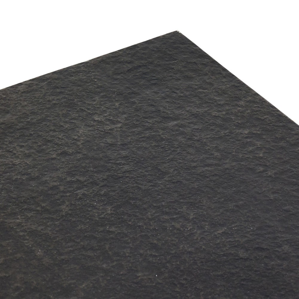 Huesca Modern Classic Grey Textured Concrete Rectangular Outdoor Coffee Table|