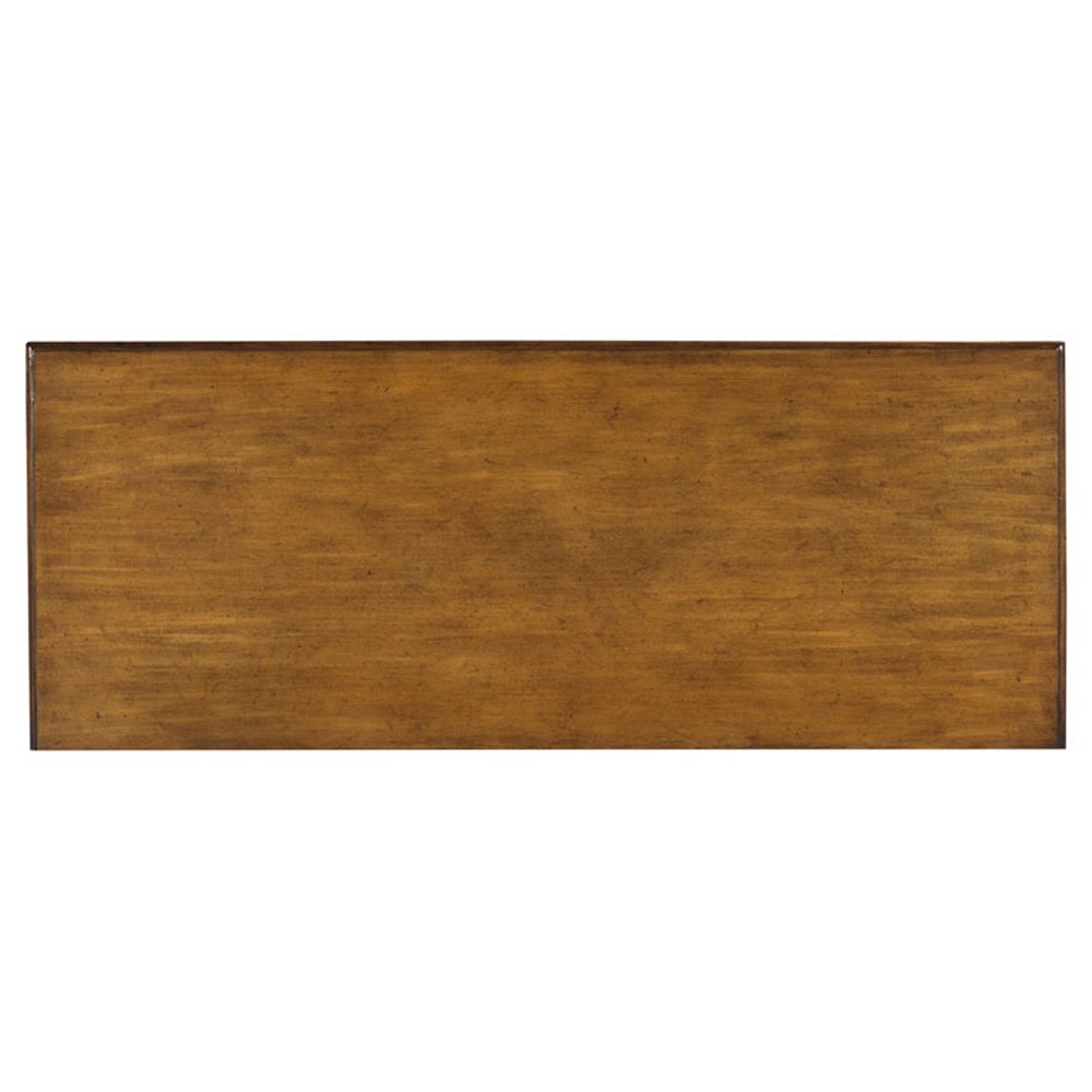 Linwood Updated Traditional Brown Wood Dresser|