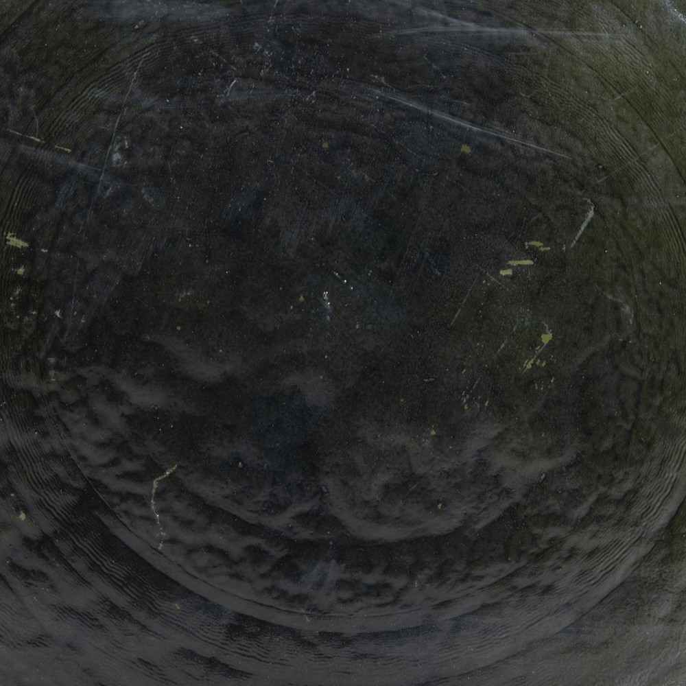 Fector Industrial Loft Moss Green Glass Iron Square Nesting End Tables|