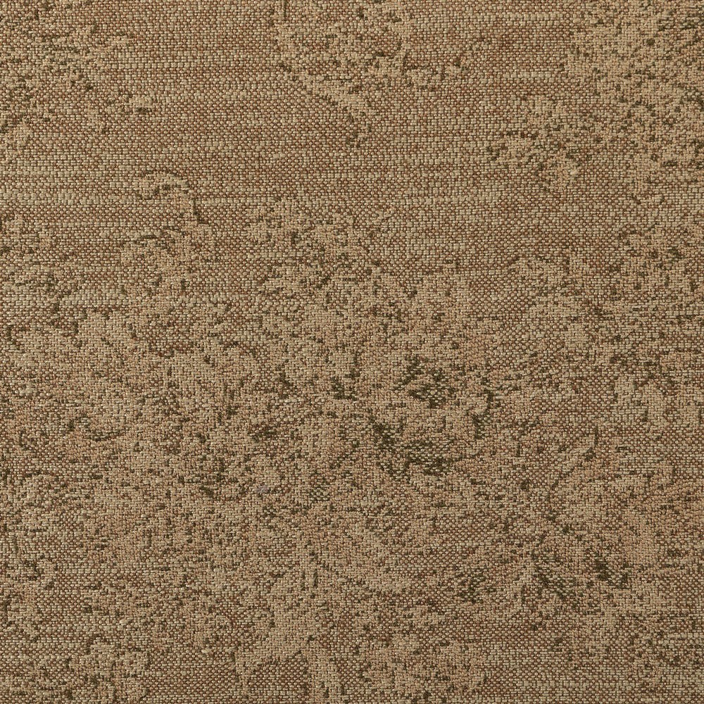 Jane Updated Traditional Brown Printed Bronze Iron Rectangular Stool|