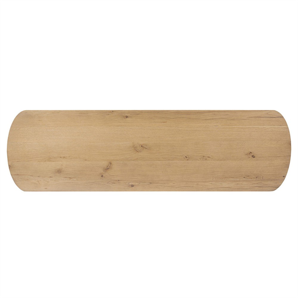 Paris Rustic Lodge Worn Brown Oak Double Dresser|