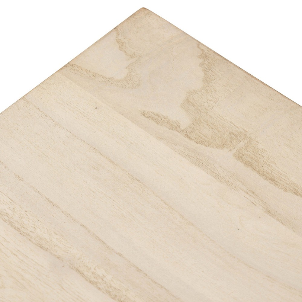 Tussac Coastal Beach Beige Wood Media Console - 78"|