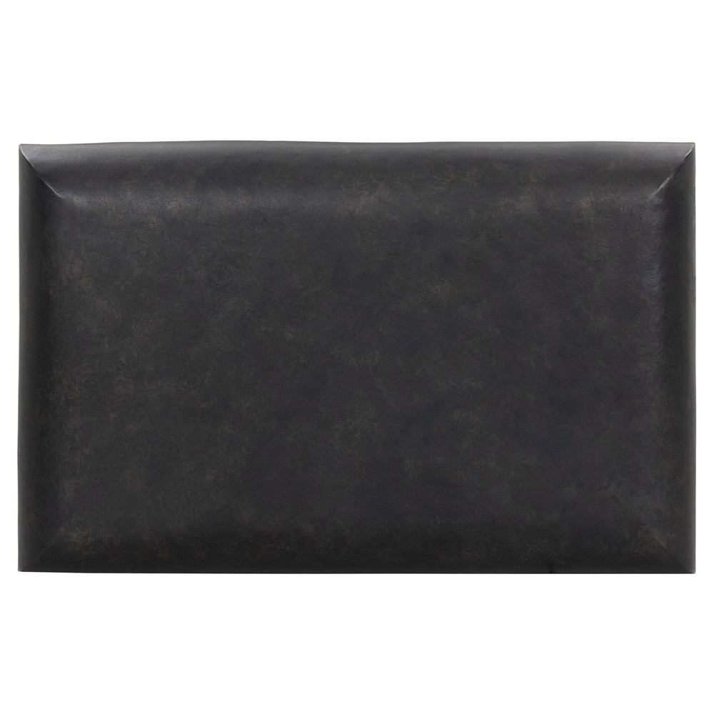 Jescha Modern Bronze Aluminum Rectangular Outdoor Coffee Table|