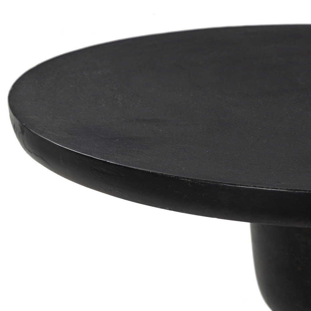 Brixton Modern Classic Distressed Bronze Aluminum Outdoor Counter Table - 34"|