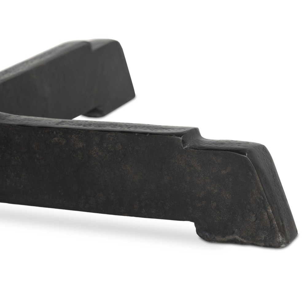 Malloy Updated Traditional Bronze Aluminum Round Outdoor Dining Table - 36"|