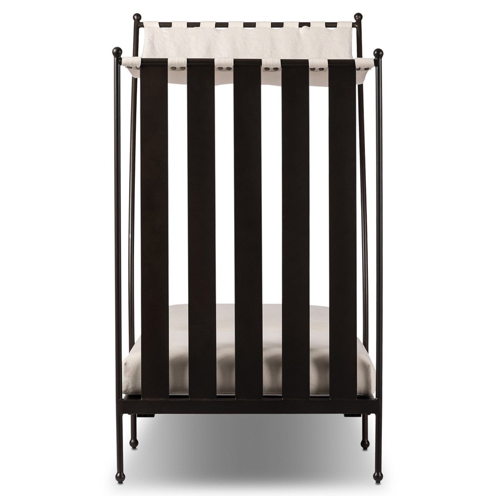 Gretchen French Country Bombay Flax Adjustable Outdoor Chaise Lounge|