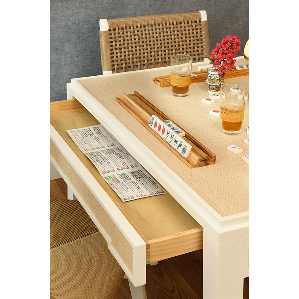Worlds Away Robin Coastal Beach White Lacquer Wood Natural