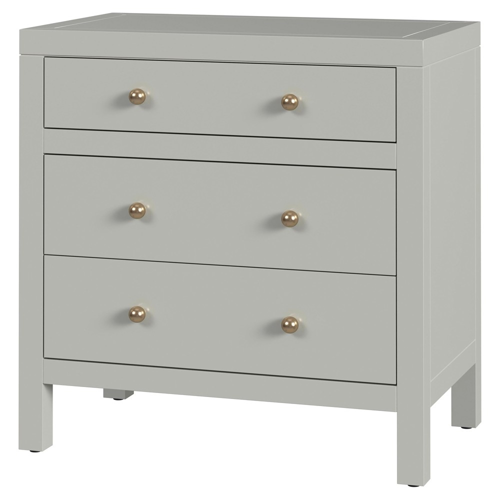 Shay Modern Classic Sage Green Acacia Wood Nightstand|