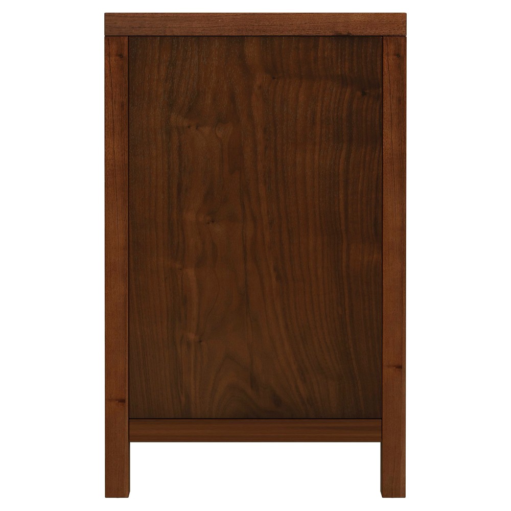 Shay Modern Classic Dark Brown Acacia Wood Dresser|
