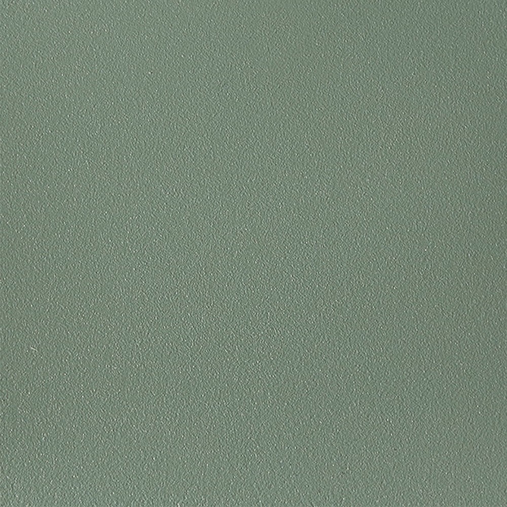 Delphine French Country Green Aluminum Scalloped Square Outdoor End Table|