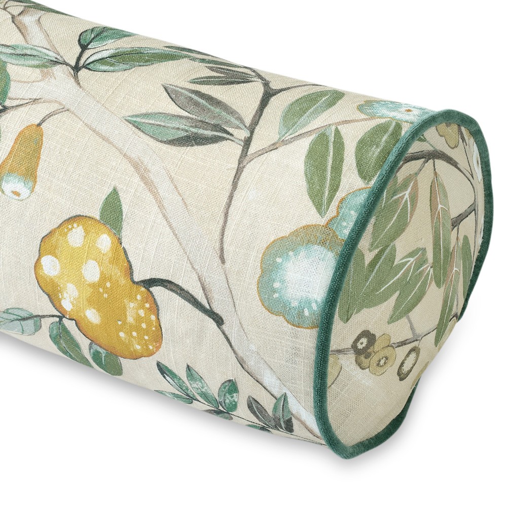 Surrey Natural Bloom Bolster Pillow - 7x48|