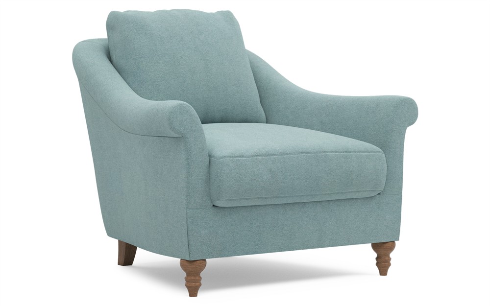 Amelie Seashell Cotton Stripe Chair|