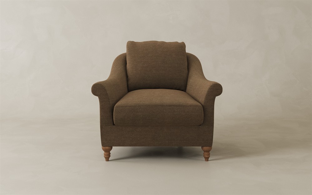 Amelie Glacier Velvet Chair|