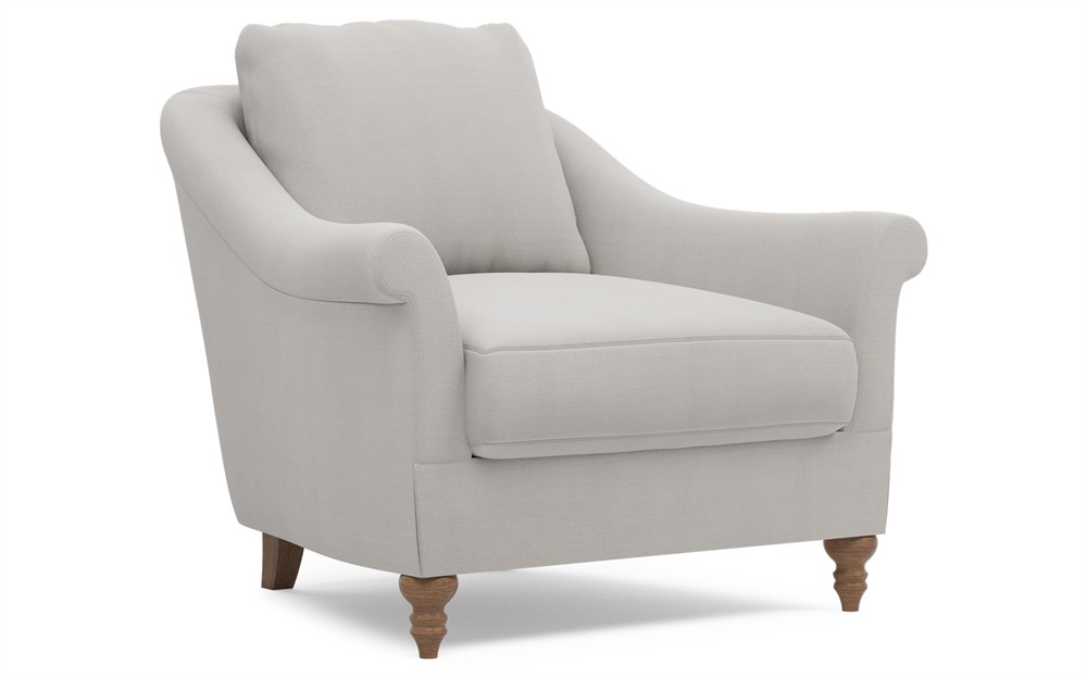 Amelie Sterling Velvet Chair|