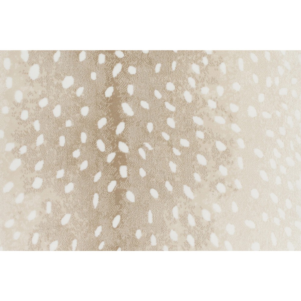 Vaness Modern Classic Beige Animal Patterned Rug - 5'x8'|