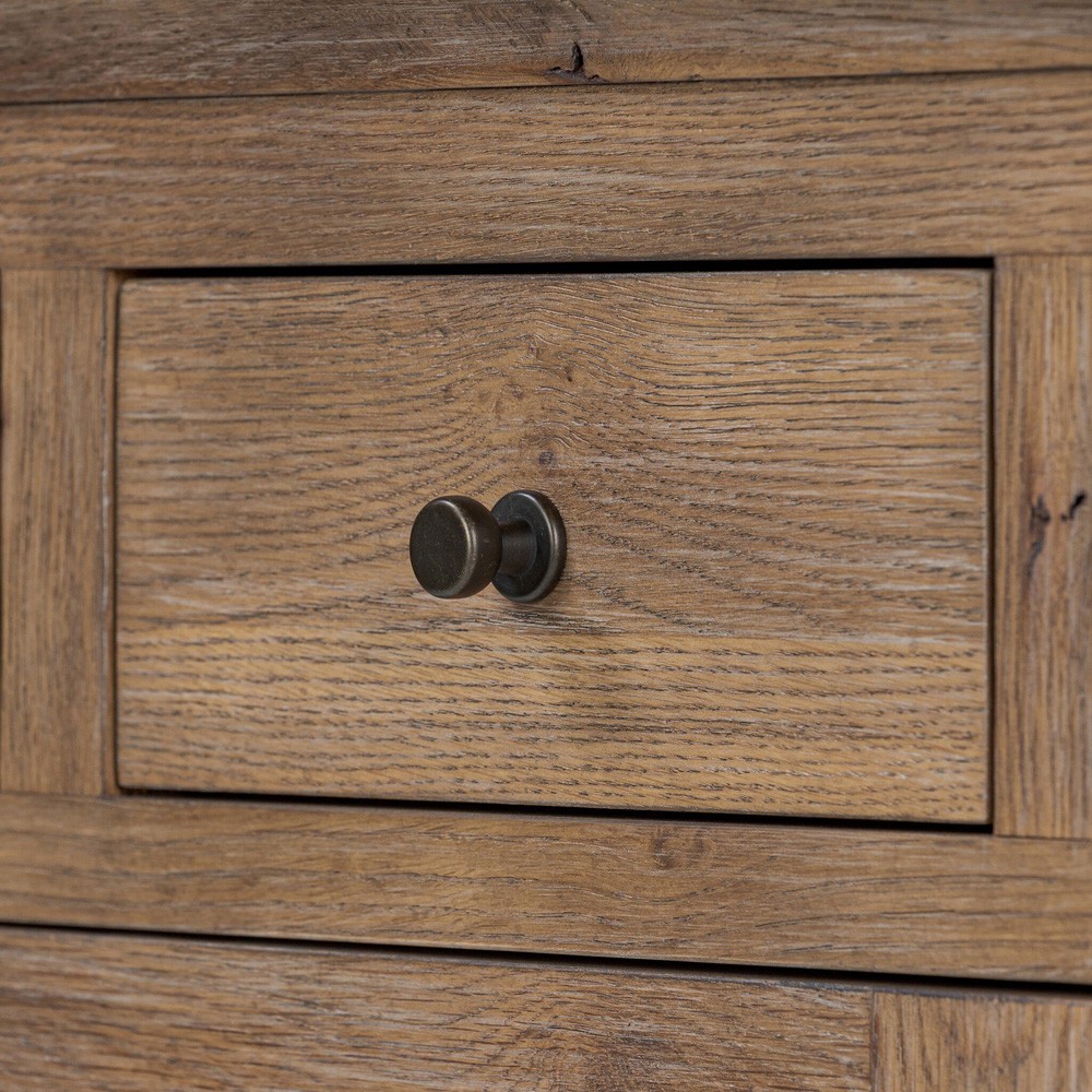 Harding Weathered Oak Cabinet|