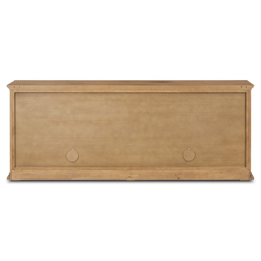 Harding Weathered Oak Sideboard Wide (Over 75