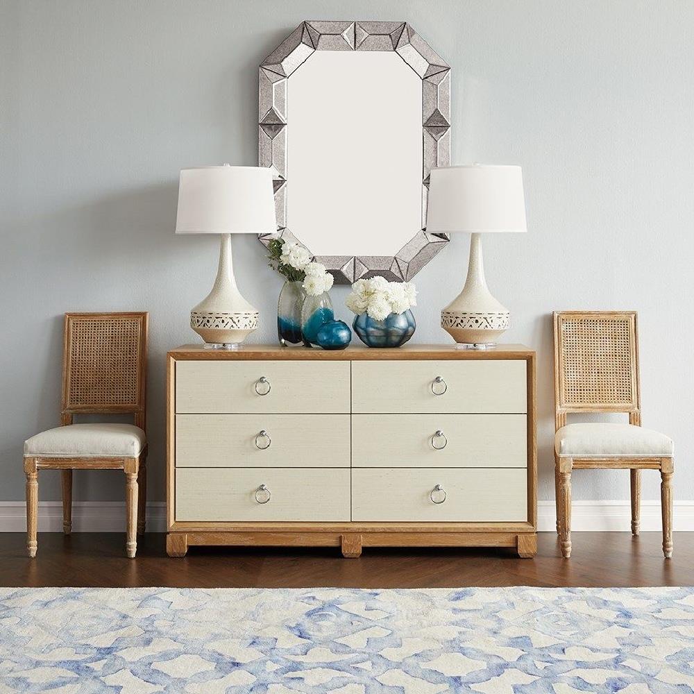 Romano Hollywood Regency Antique Framed Wall Mirror|