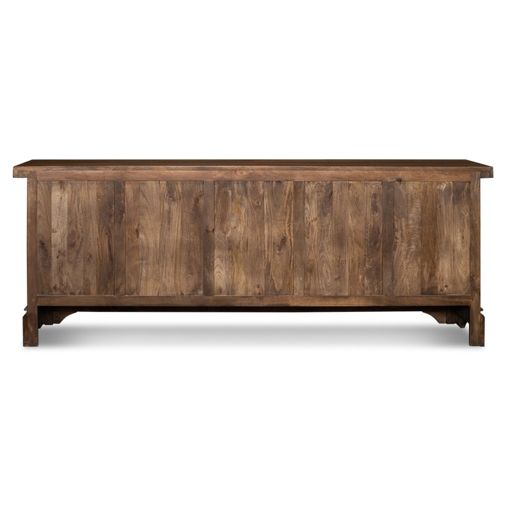 Christopher French Country Brown Mango Wood Sideboard|