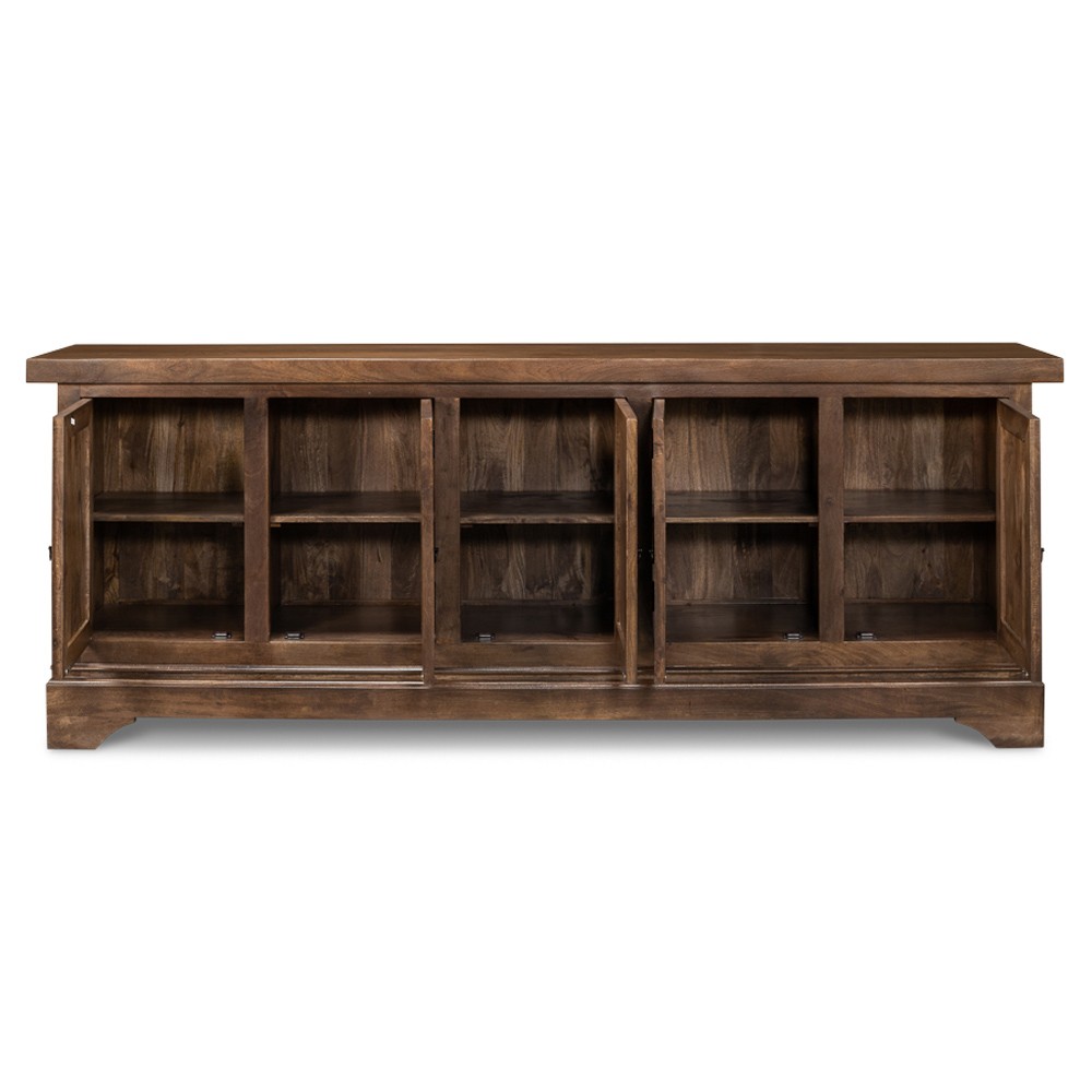 Christopher French Country Brown Mango Wood Sideboard|