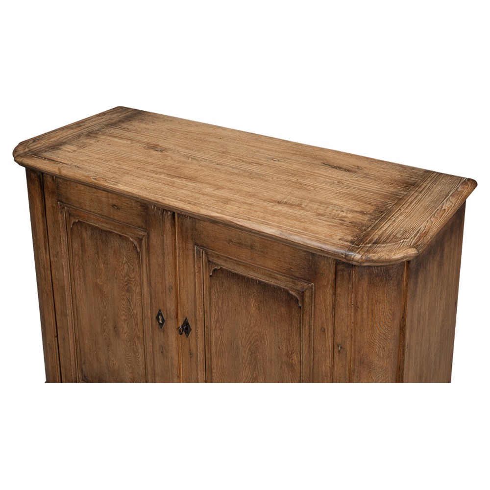 Zaki Rustic Lodge Brown Reclaimed Pine Wood Sideboard|