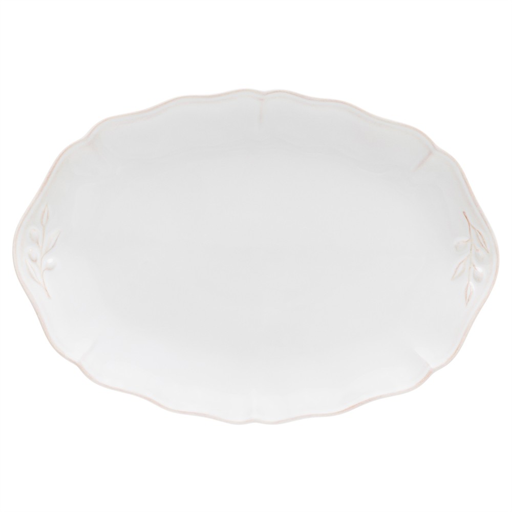 Alentejo Updated Traditional White Plates - Set of 7|