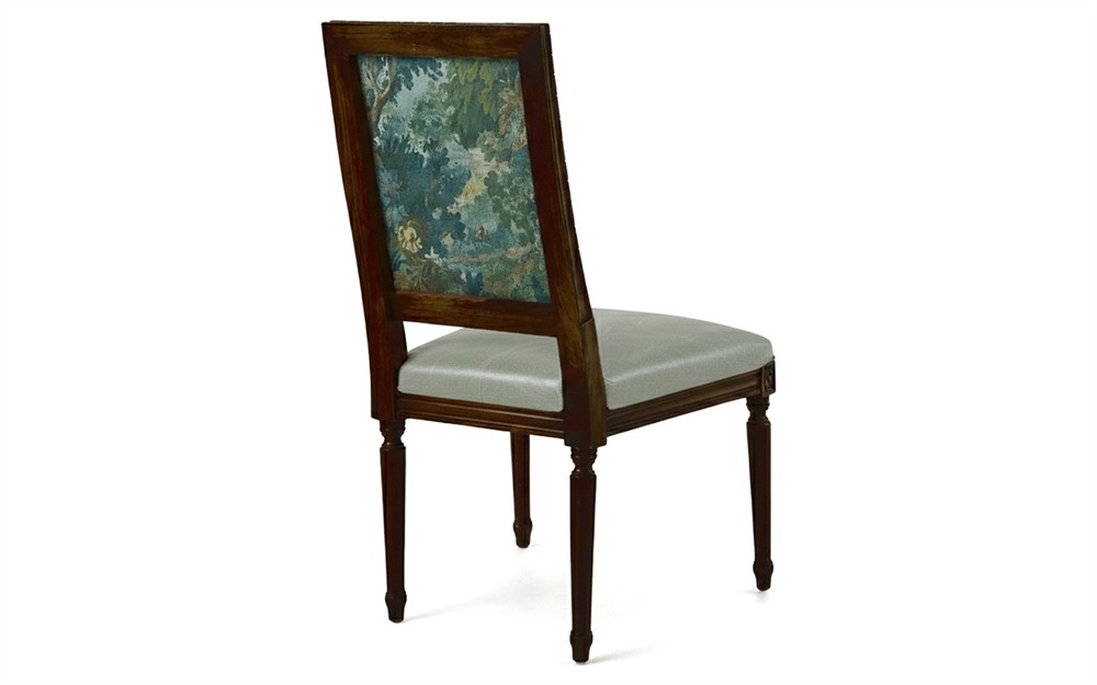 Marielle Secret Garden Botanical Weave Saxony Side Chair|