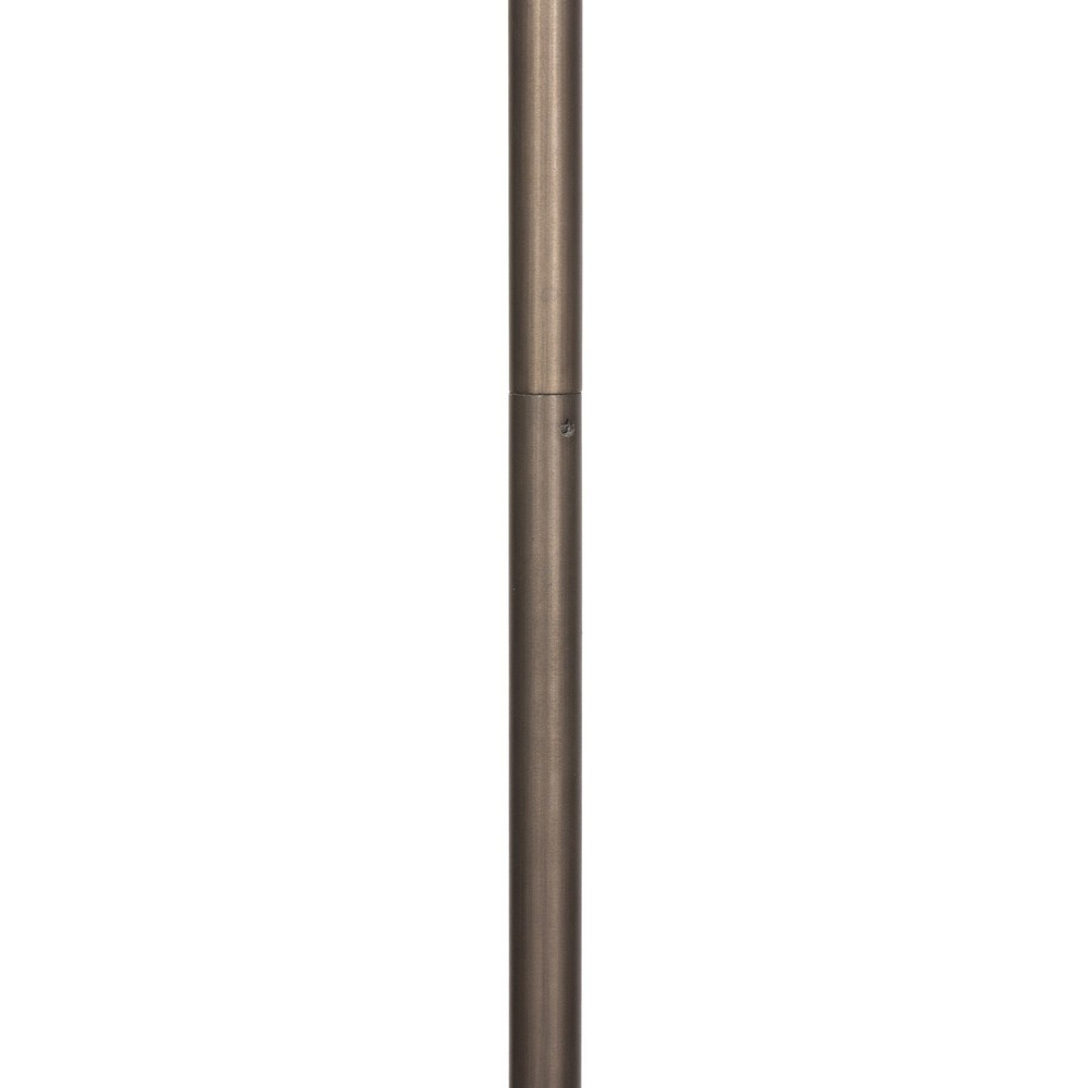 Lisette French Country Bronze Iron Pleated Shade Chandelier|