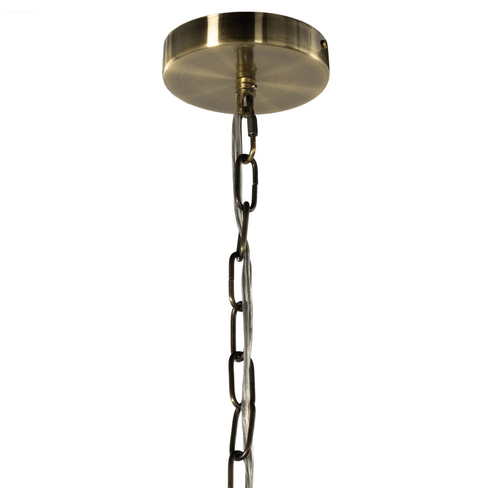 Filomenina Coastal Sand Ceramic Shade Single Pendant|