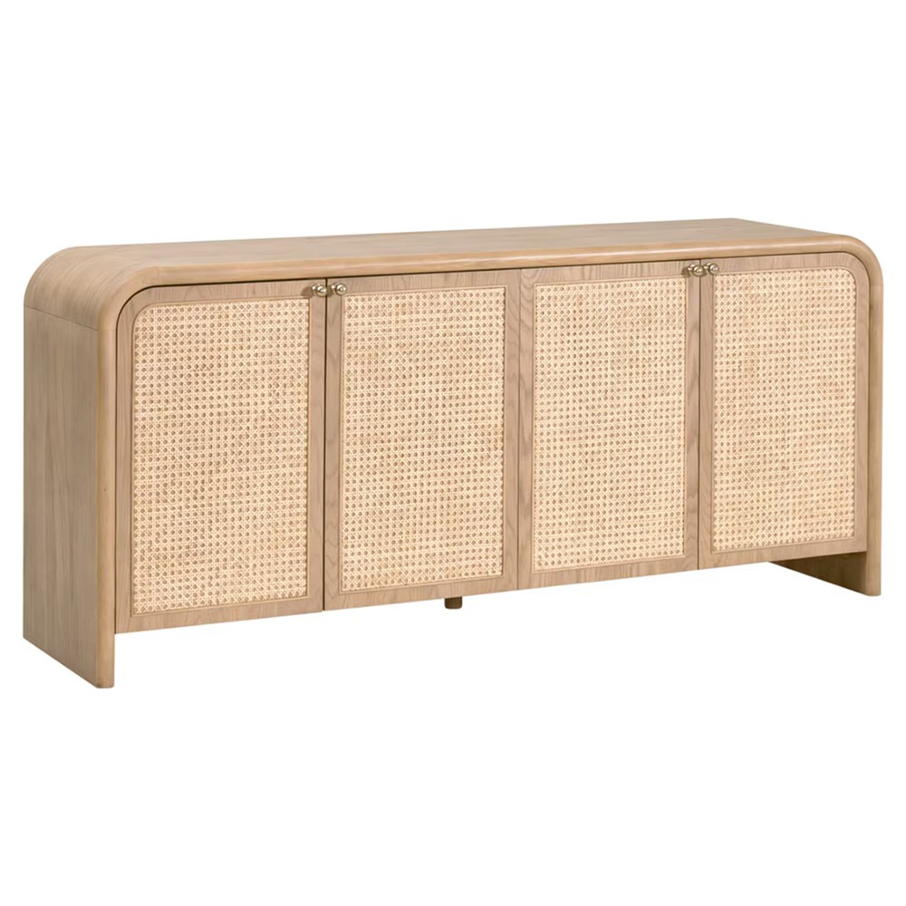 Jameel Coastal Beach Natural Oak Sideboard|