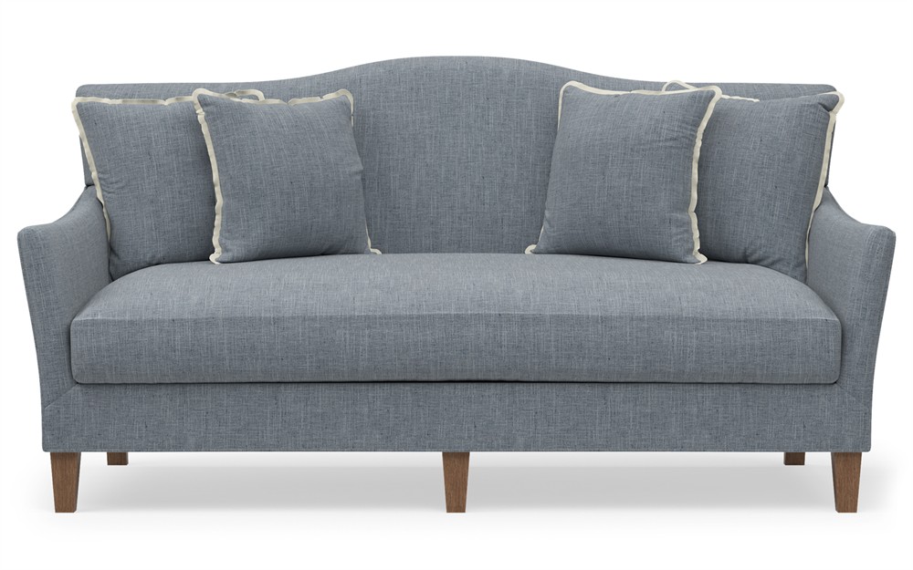 Danica Denim Blue Performance Sofa - 78"|