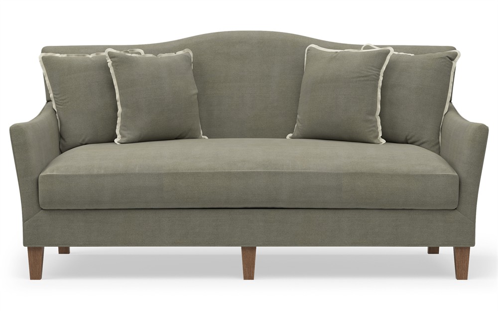 Danica Tuscan Hills Velvet Sofa - 78"|