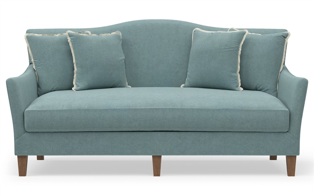 Danica Raindrop Velvet Sofa - 78"|