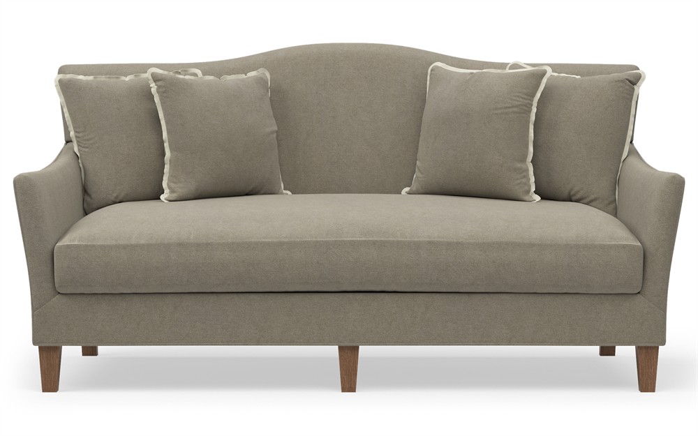 Danica Flagstone Velvet Sofa - 78"|