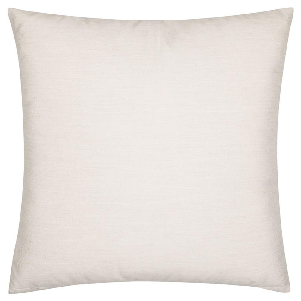 Keaton Coastal Beige Rope Indoor Outdoor Throw Pillow - 20x20|