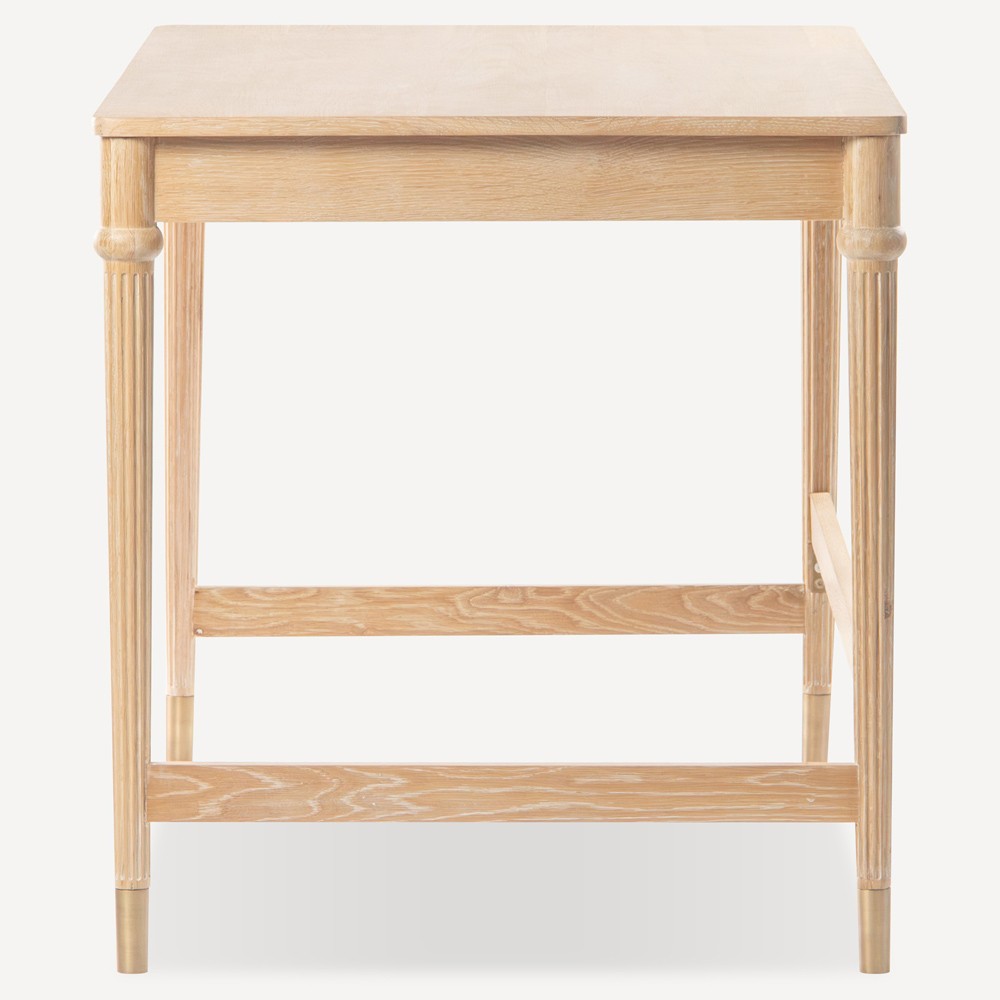 Alistair Updated Traditional Natural Oak Desk|