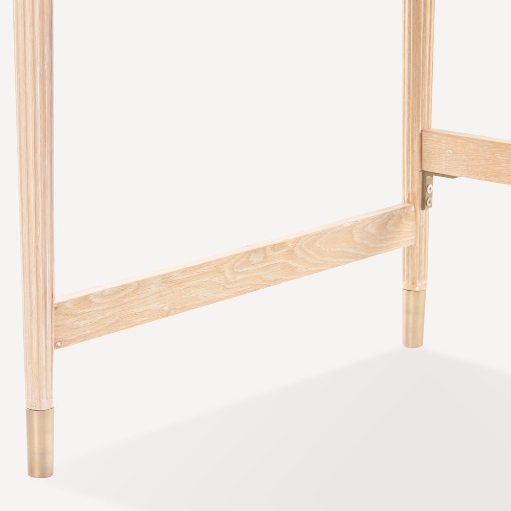 Alistair Updated Traditional Natural Oak Desk|