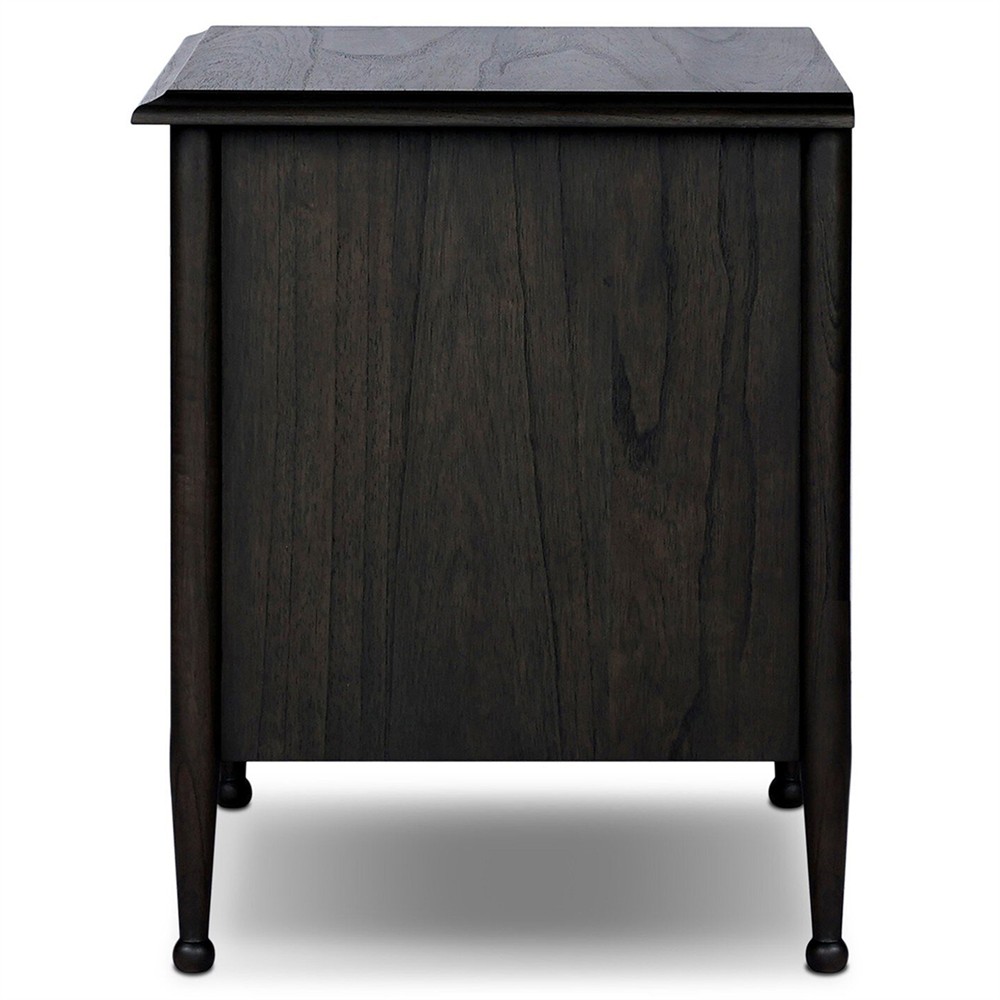 Eloise Smoked Black Mindi Nightstand|