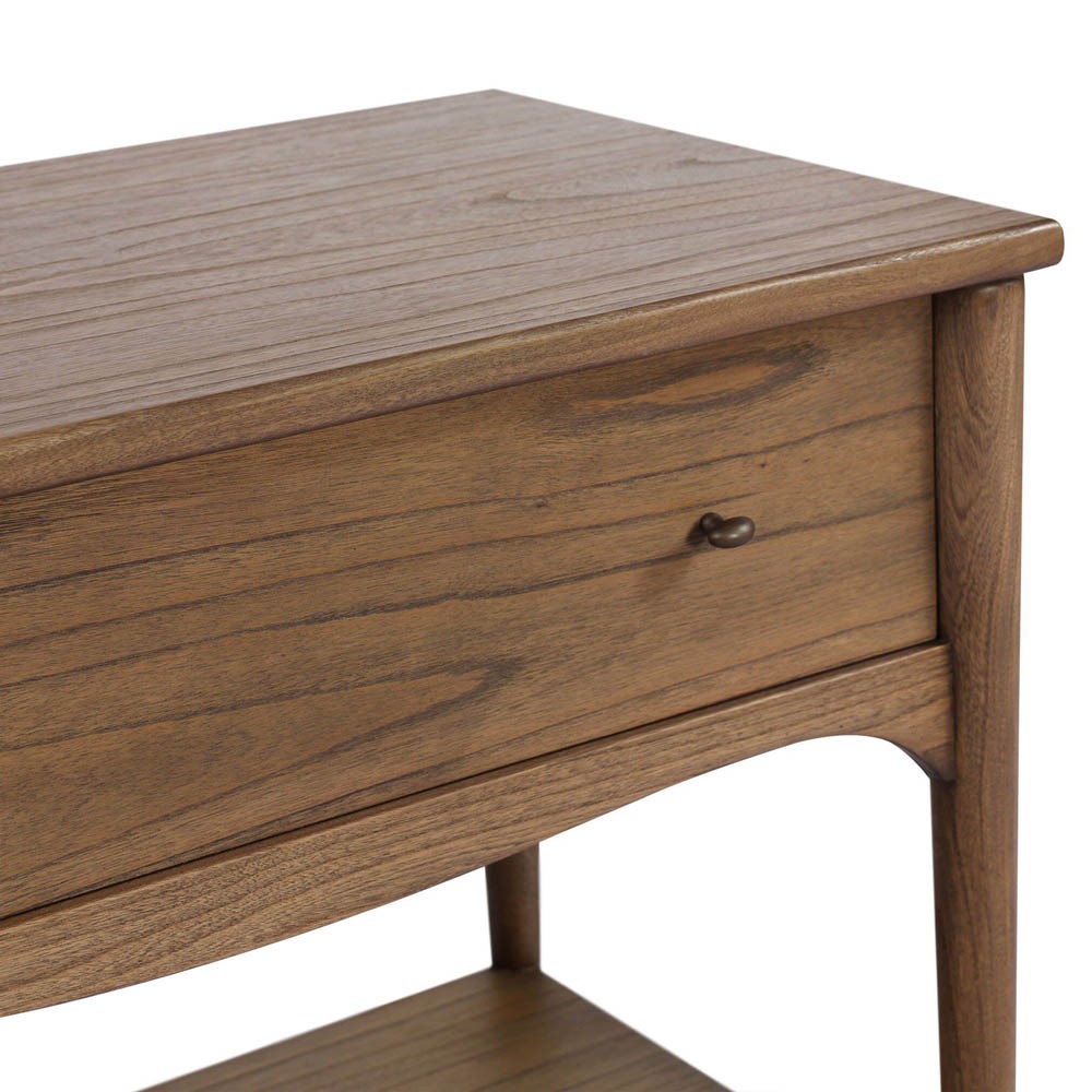 Lizzy Amber Sungkai Veneer Nightstand|