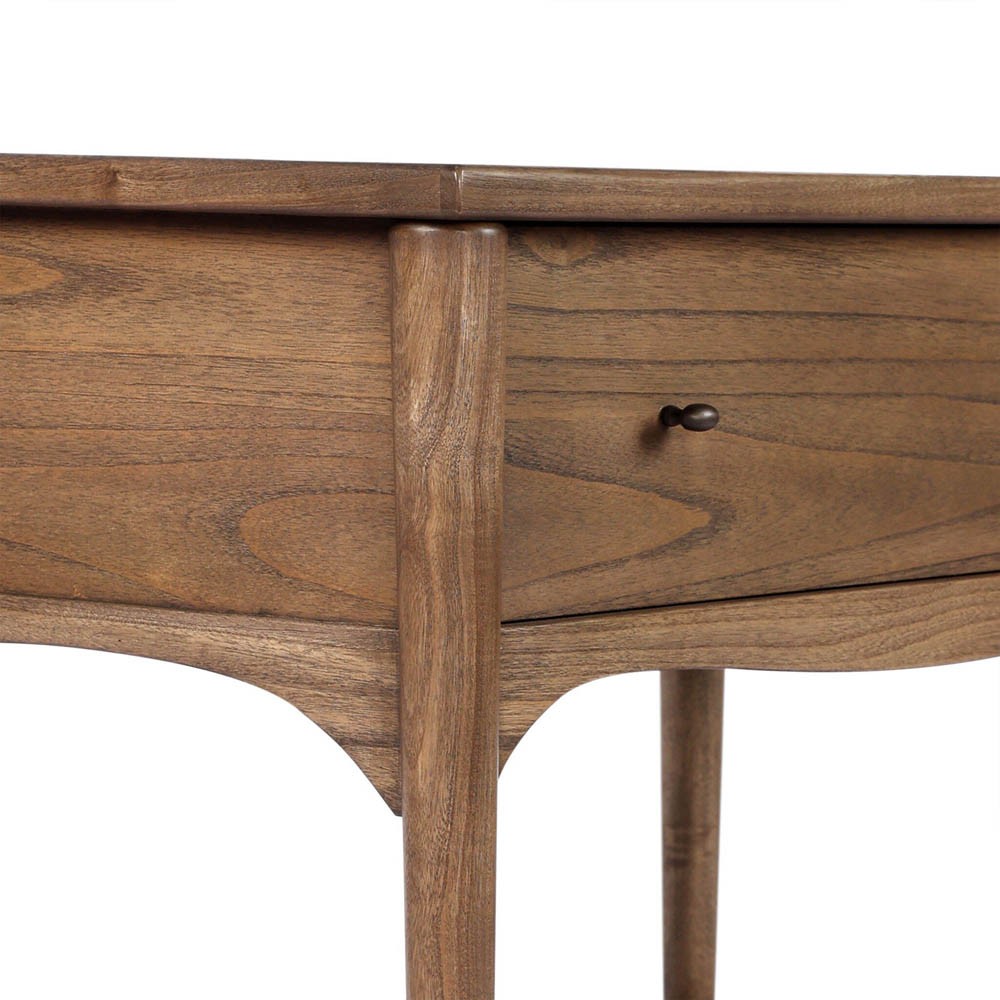 Lizzy Amber Sungkai Veneer Nightstand|