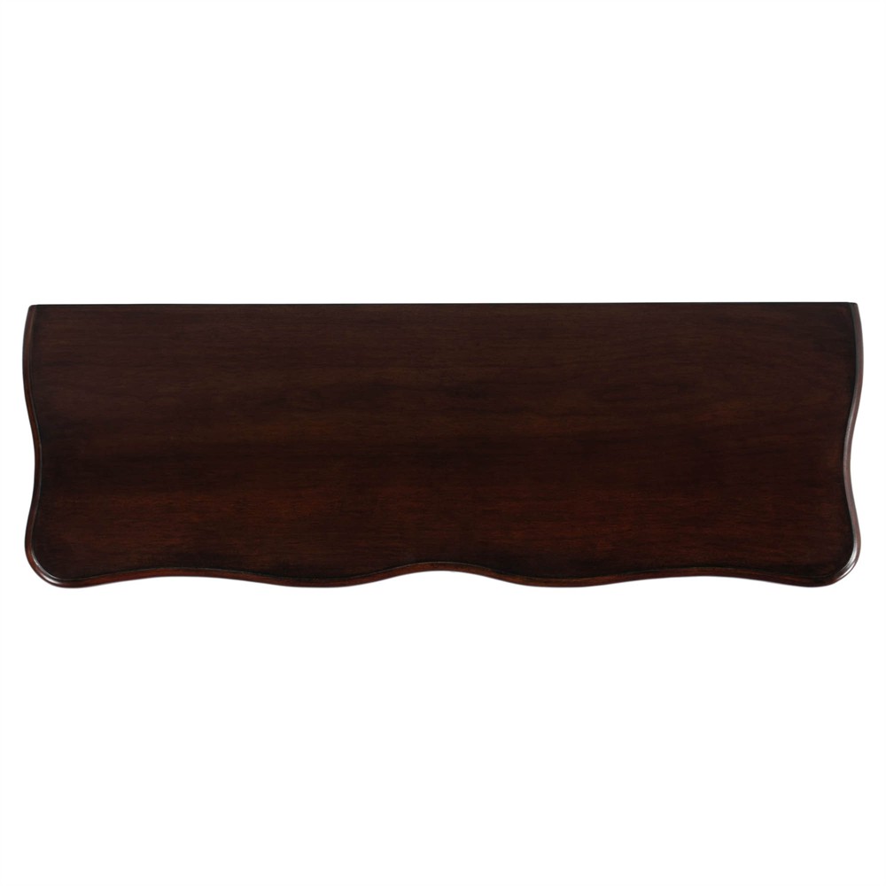 Greyson Updated Traditional Dark Brown Wood Media Cabinet - 36"|