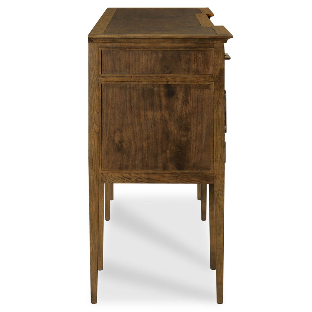 Osprey Updated Traditional Kona Wood Sideboard|