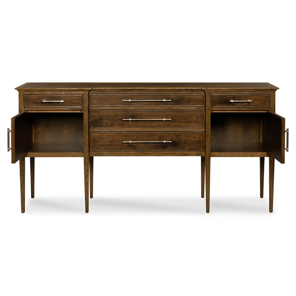 Osprey Updated Traditional Kona Wood Sideboard|