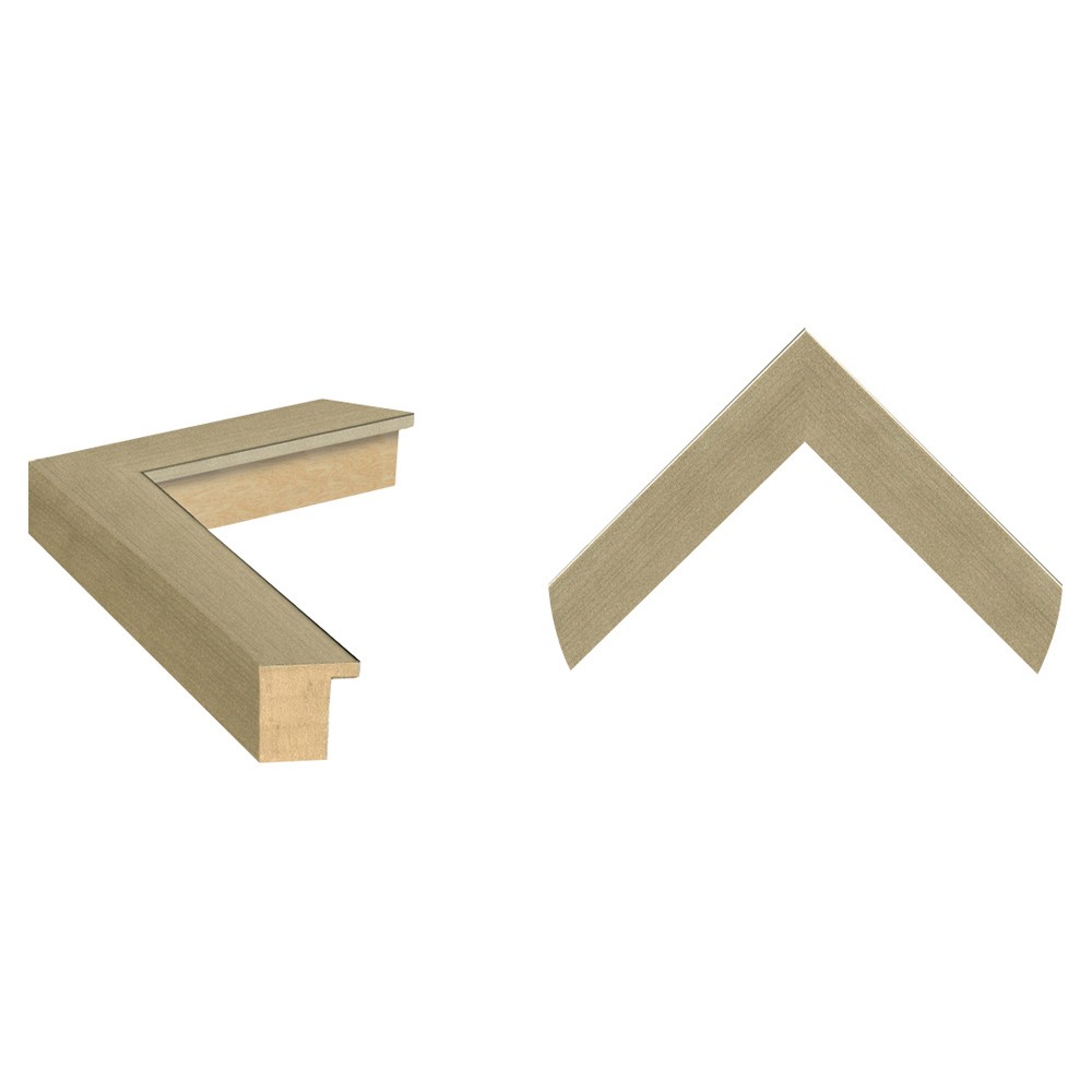 Elaine French Country Blue Wildflower Silver Frame Illustration 3 - 19x15|