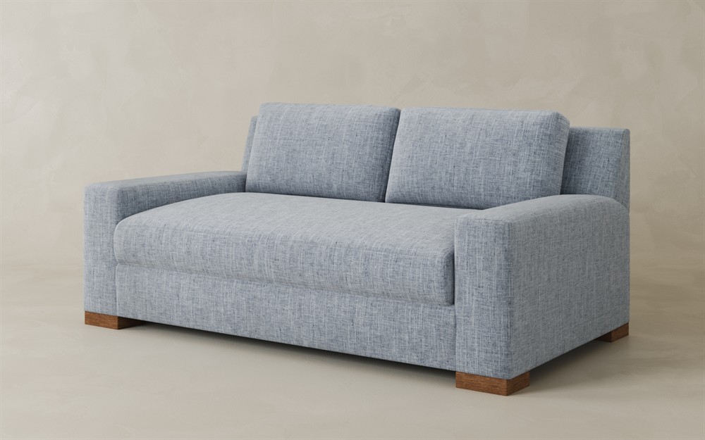 Henri Peppercorn Stripe Loveseat - 72"|